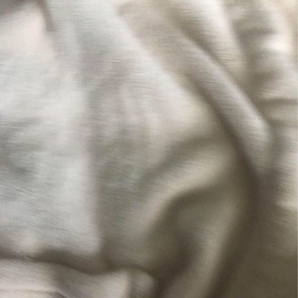 Soft short plus size 1x/2x robe by Simple Pleasures off white - Picture 2 of 3